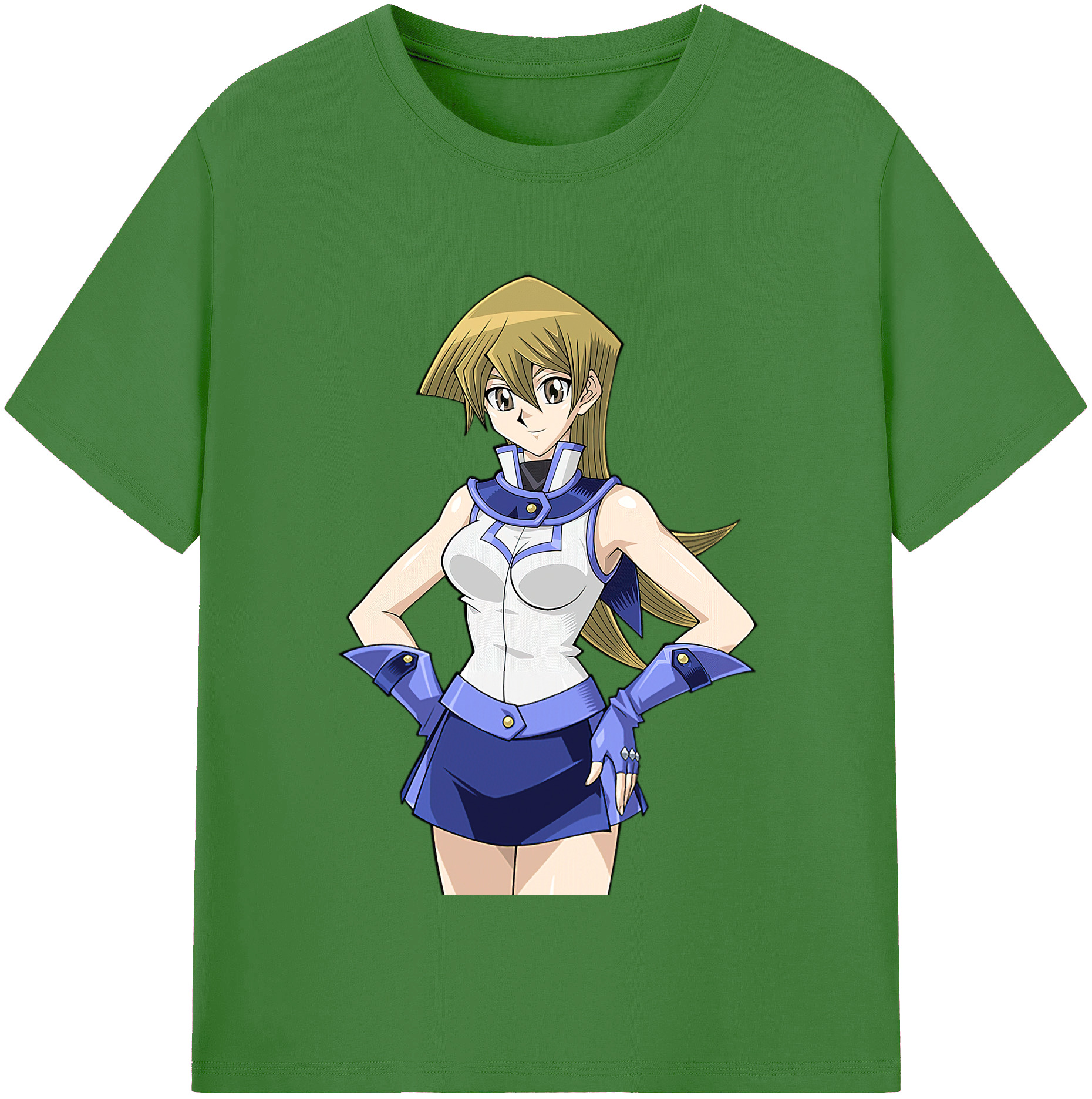 （画像用） 遊☆戯☆王 Yu-Gi-Oh! レディースカジュアルプリントTシャツ（綿100％）